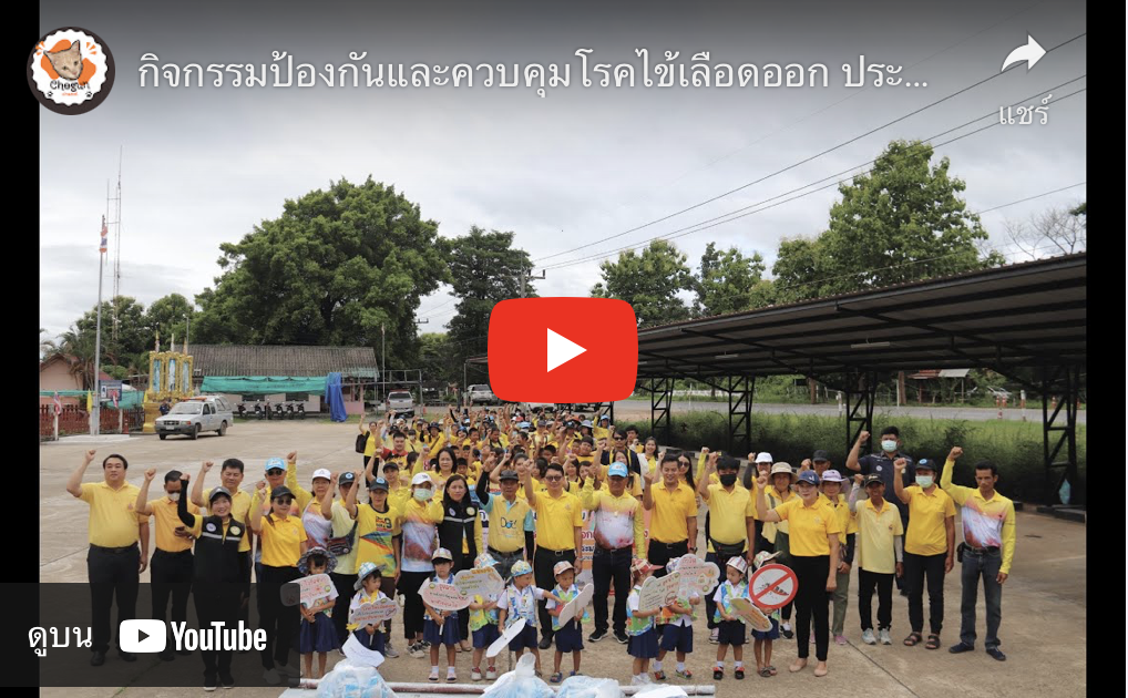 โครงการป้องกันและควบคุมโรคไข้เลือดออก ประจำปี 2567